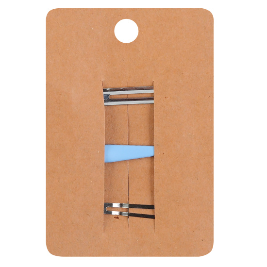 Украшение для волос Зажим, набор 3 шт, голубой, КОКОС, 216308