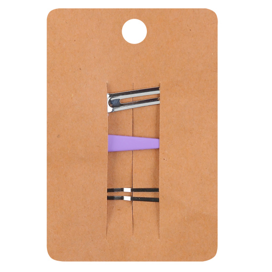 Украшение для волос Зажим, набор 3 шт, сиреневый, КОКОС, 216309