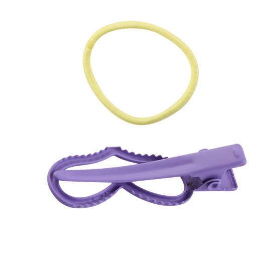 Украшение для волос, Сердце, набор 19 шт, ассорти, зажим, резинка, КОКОС, 218135