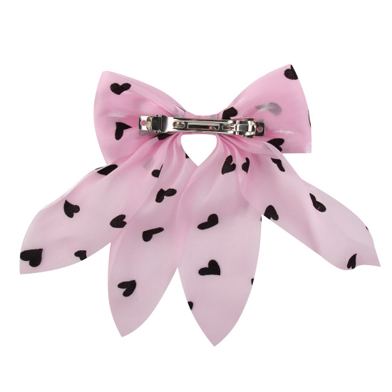 Украшение для волос Зажим, Бант, 13*20 см, сиреневый, КОКОС, 218138