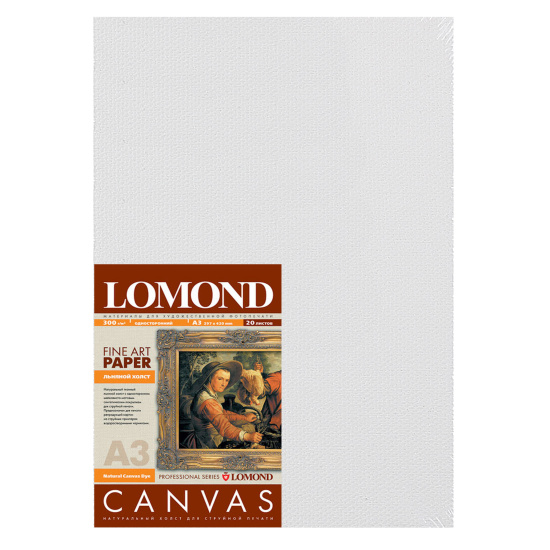 Холст Lomond 300/A3/20 для стр. печати 0908312