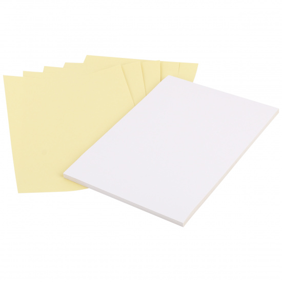 Этикетки самоклеящиеся универсальные, 70 г/кв.м, А4, 50 листов, количество делений 1, 210*297 мм, цвет белый KLERK 200024