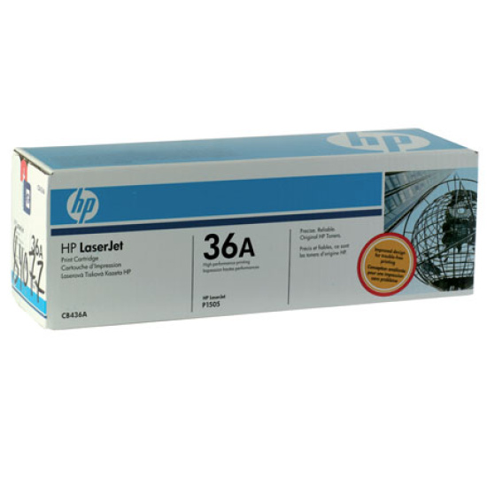 Картридж  HP LJ P1505/M1120/M1522 black CB436А (o)