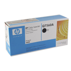 Картридж  HP Color LJ 3000 black Q7560А 6,5K (o)