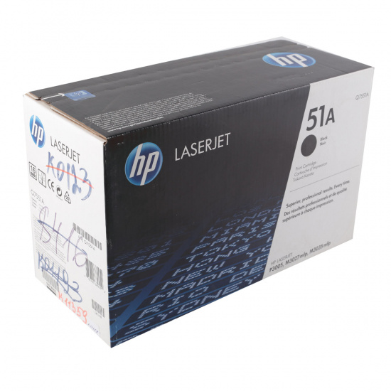 Картридж  HP LJ P3005/M3035mfp/M3027mfp Q7551A 6,5К (о)