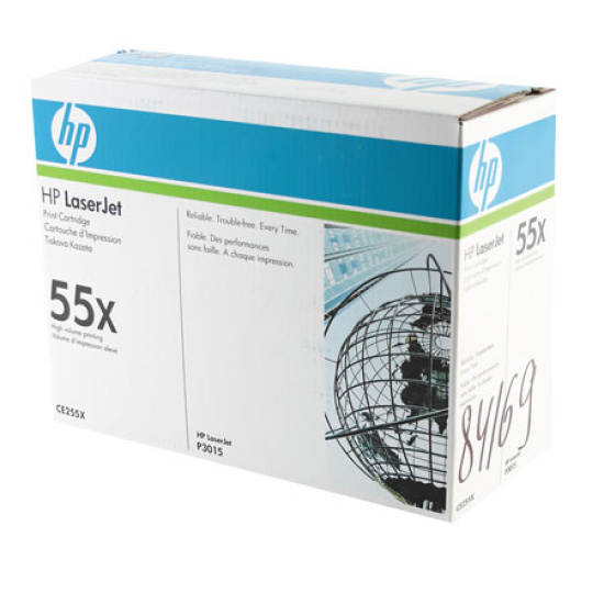 Картридж  HP LJ P3015 CE255X 12,5К (о)