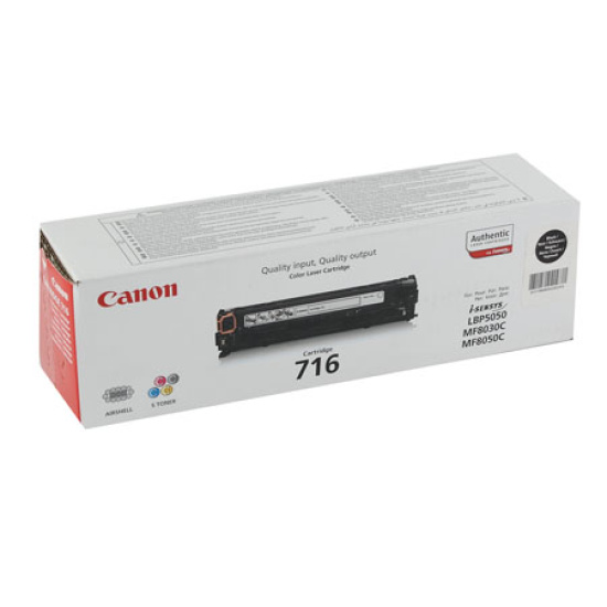 Картридж CANON LBP 5050/8050  716Bk (о)