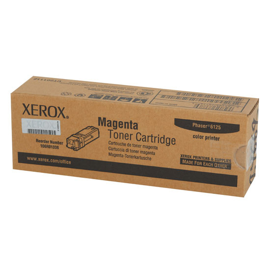 Картридж-тонер XEROX 6125 magenta106R01336 (о)