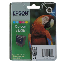 Картридж EPSON T008401 Stylus Photo 790/870/875DC/890/895/895EX/915 Color (о)