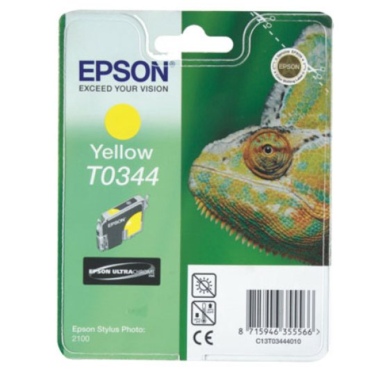 Картридж EPSON T034440 Stylus Photo 2100/2200 yellow (о)