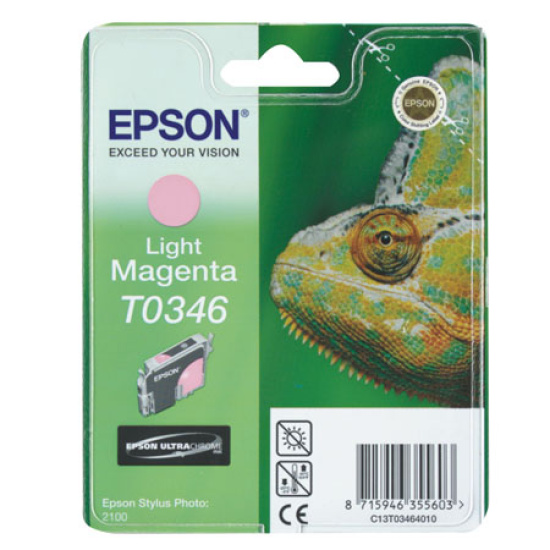 Картридж EPSON T034640 Stylus Photo 2100/2200 light magenta (о)