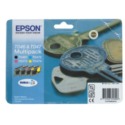 Картридж EPSON T04614ABA Stylus С63/C65/83/CX3500 набор из 4-х цветов (о)