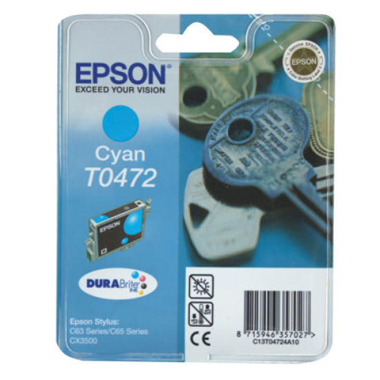 Картридж EPSON T047240 Stylus С63/83 Cyan (о)