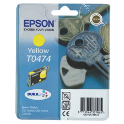 Картридж EPSON T047440 Stylus С63/83 Yellow (о)