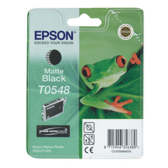 Картридж EPSON T054840 Stylus Photo R800 matt black (o)