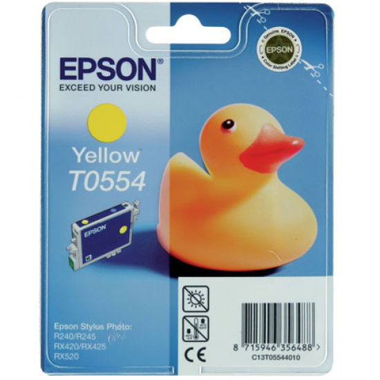Картридж EPSON T055440 Stylus Photo R240  yellow (о)