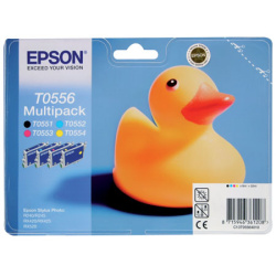 Картридж EPSON T055640 Stylus Photo R240/RX520 набор из 4-х цветов (о)