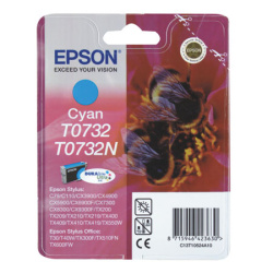 Картридж EPSON T07324A/Т10524А10 Stylus C79 CX3900/4900 (5,5 ml) cyan (о)