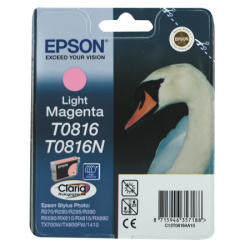 Картридж EPSON T08164A/T11164A10 R270/390/RX590/T50 light magenta повыш.емкость -  11ml (o)