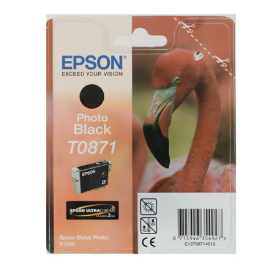 Картридж EPSON T08714  R1900 black (о)