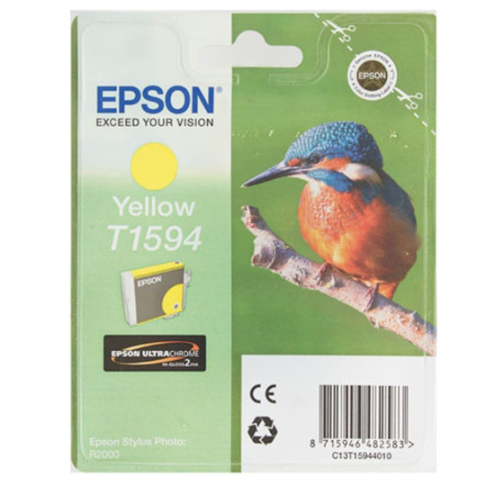 Картридж EPSON T1594 для Stylus Photo R2000 yellow (о)