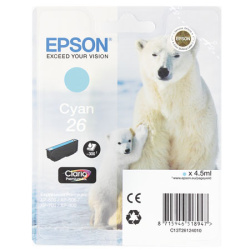 Картридж EPSON T2612 для XP600/700/800 cyan (о)