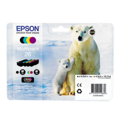 Картридж EPSON T2616 для XP600/700/800 набор 4 цвета CMYBk (о)