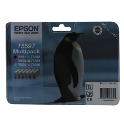 Картридж EPSON T559740  RX700 набор 6 цветов (о)