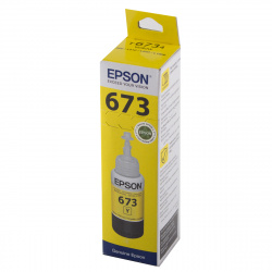 Чернила Epson Т6734 70мл для L800 yellow (о)