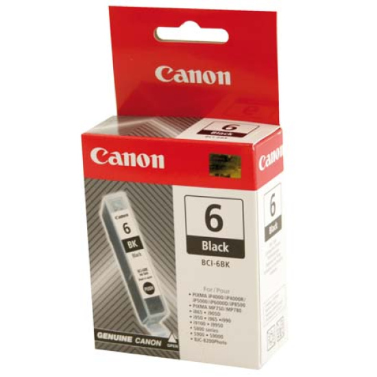 Чернильница CANON BCI-6BK (S-800/900 BJC-8200Ph) Black (o)