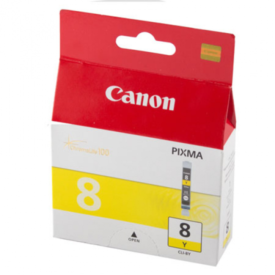 Чернильница CANON CLI-8Y iP3300/ 4200/5200/5300  Yellow (о)