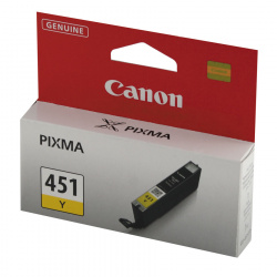 Картридж CANON CLI-451Y PixmaMG5440/6340/iP7240 yellow (о)