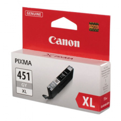Картридж CANON CLI-451GY XL Pixma MG6340/7140/iP8740 grey (о)
