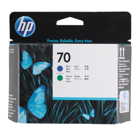 Картридж  HP 9408A (№70) Blue and Green Printhead (о)