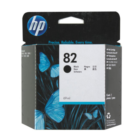 Картридж  HP CH565A №82 (69мл) black (о)