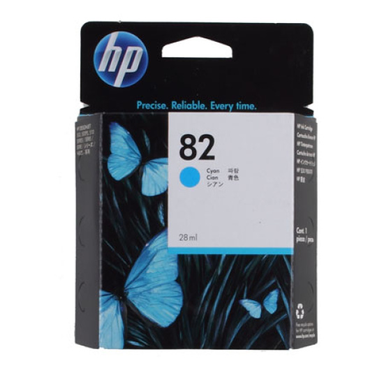 Картридж  HP CH566A №82 (28мл) cyan (о)