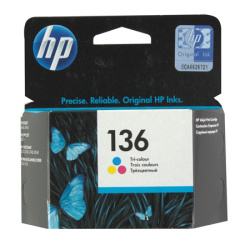 Картридж  HP 9361HE (№136) DJ 5443/ PSC 1513 color 5ml (о)