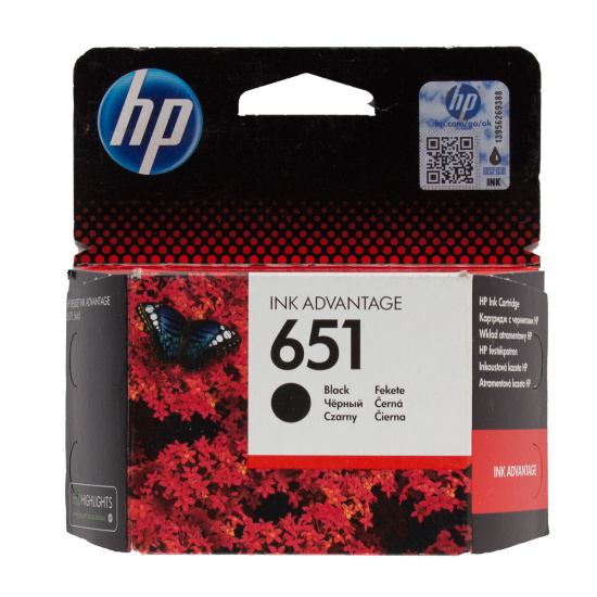 Картридж  HP C2P10AE №651 black (о)