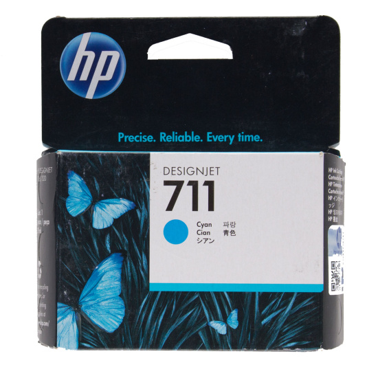 Картридж  HP CZ130A №711 Designjet T120/T520 29мл cyan (о)