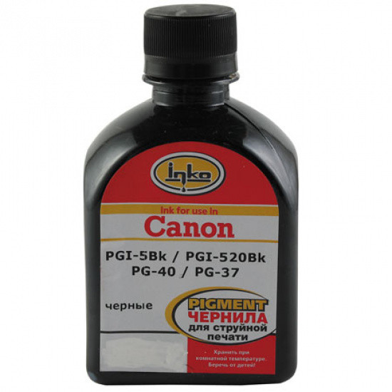 Чернила CANON PGI-5BK/PG-40 black pigment (250 мл.) INKO