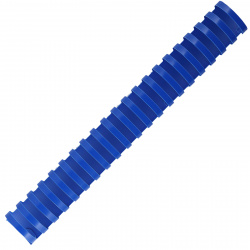 Пружина пластиковая для переплета 38 мм (325-350 листов), синий, 50 шт Office Kit