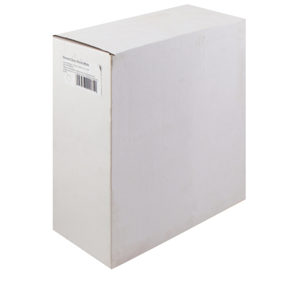 Термообложки 18 мм (на 140-160 листов), ПВХ/картон, глянец, белый, 60 шт Office Kit