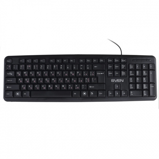 Клавиатура SVEN KB-S230, USB черная