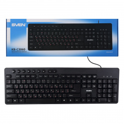 Клавиатура SVEN KB-C3060, USB черный