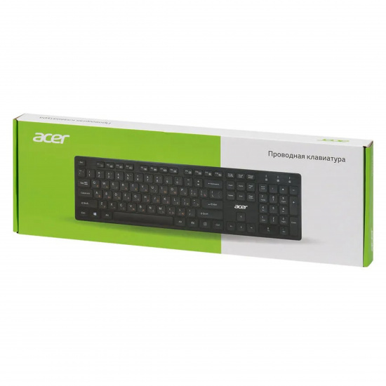 Клавиатура Acer OKW122 черный USB