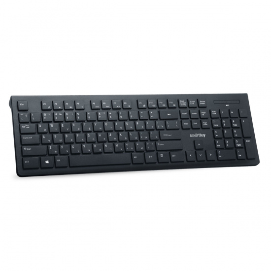 Клавиатура Smartbuy 206 мультимедиа, USB черная, беспроводная (SBK-206AG-K)/20