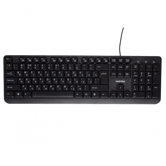 Клавиатура Smartbuy ONE 208 мультимедиа USB черная (SBK-208U-K)/20