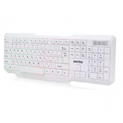 Клавиатура Smartbuy ONE 333 подсветкой USB белая (SBK-333U-W)/20