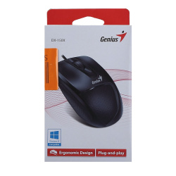 Манипулятор мышь Genius DX-150X 1000dpi. Optical USB black