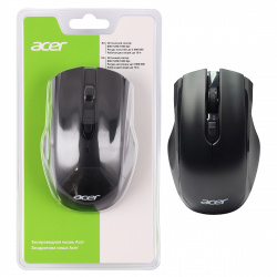 Манипулятор  мышь Acer OMR030 черный 1600dpi беспроводная